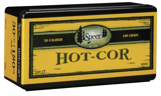 Speer Ammo Hot-cor, Speer 2053      Bull .308 180 Sp             100/5