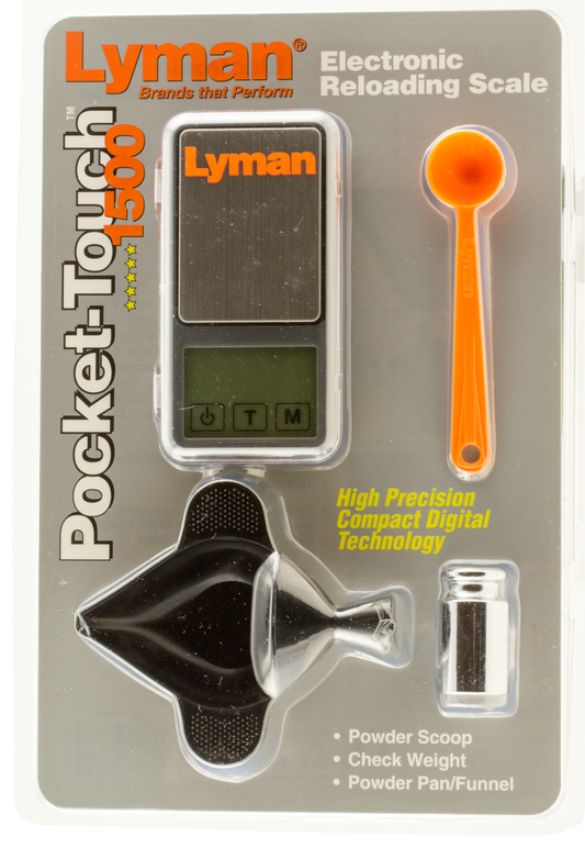 Lyman Pocket Touch, Lym 7750725 Pocket Touch Scale Kit1500