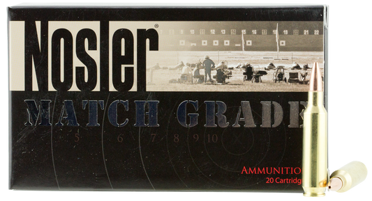 Nosler Match Grade, Nos 60016 Cc 22nos  Match  77 Cc             20/20