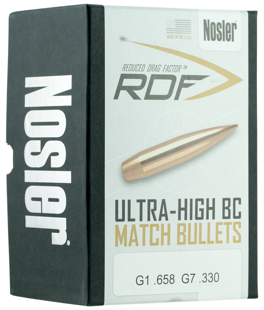 Nosler Rdf, Nos 49825 Rdf Match .264  140 Hpbt  500