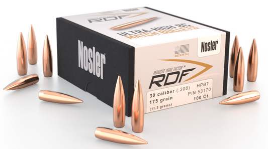 Nosler Rdf, Nos 53170 Rdf Match .308 175  Hpbt  100