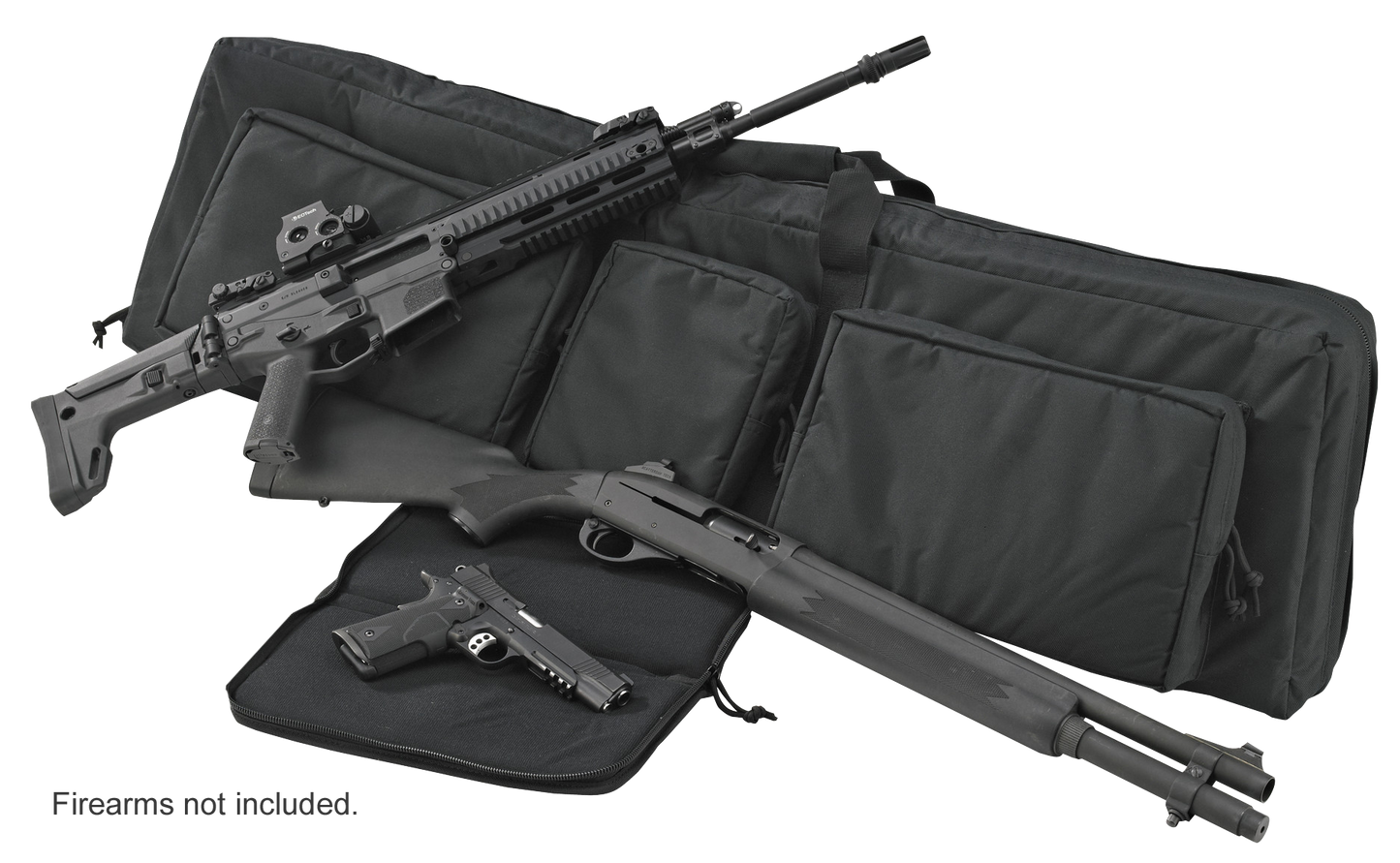 Us Peacekeeper 3-gun, Usp P30049 3-gun Case 48in Blk