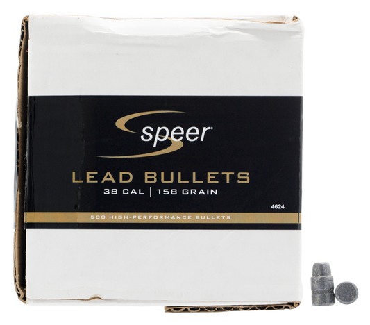 Speer Ammo Handgun, Speer 4624      Bull .358 158 Swc              500