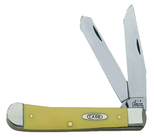Case Trapper, Case 00161 Yellow Synthetic Trapper