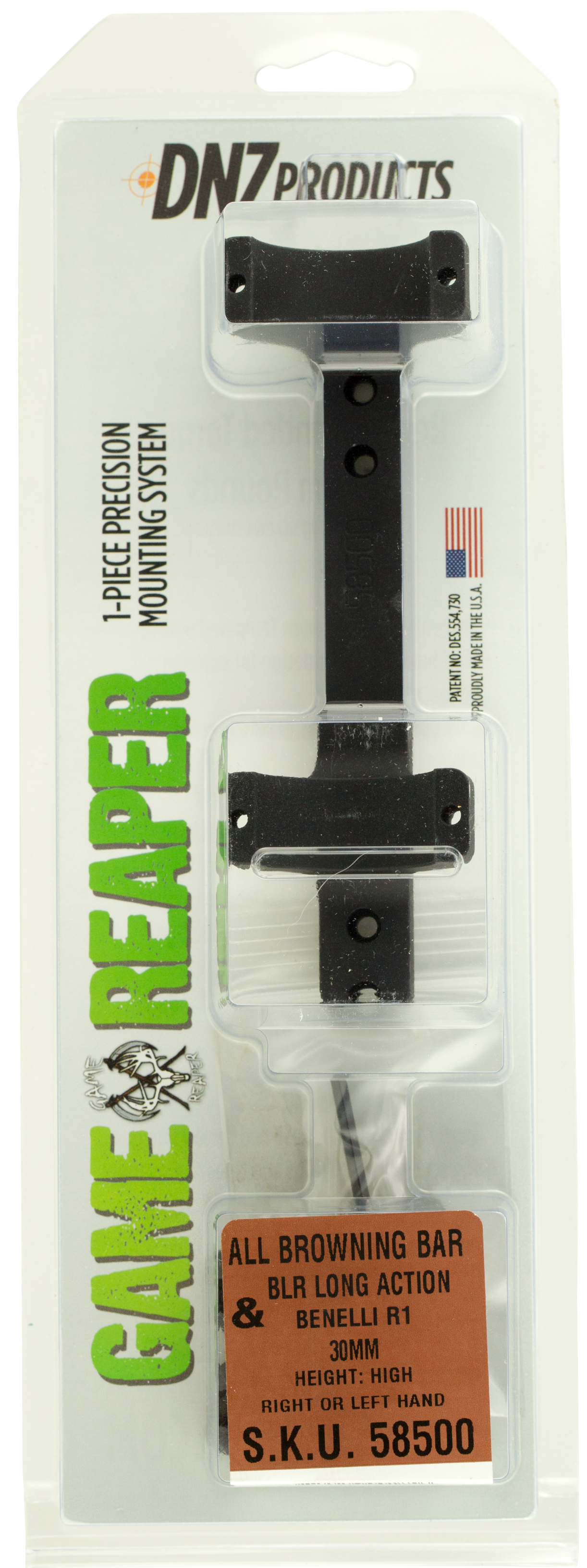 Dnz Game Reaper, Dnz 58500   Brn Blr/bar 30mm La Hi  Mt