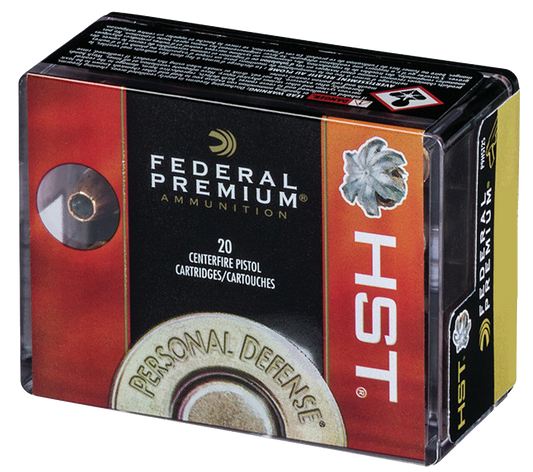 Federal Premium, Fed P9hst2s      9mm       147 Jhp           20/10