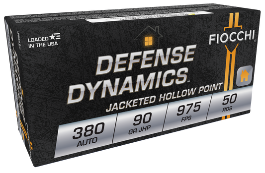 Fiocchi Defense Dynamics, Fio 380aphp   380         90 Jhp             50/20