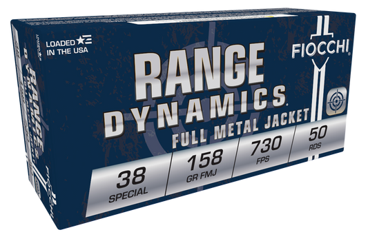 Fiocchi Range Dynamics, Fio 38g       38sp       158 Fmj             50/20