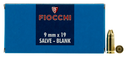 Fiocchi Pistol Blank, Fio 9mmblank  9mm Blank                      50/20