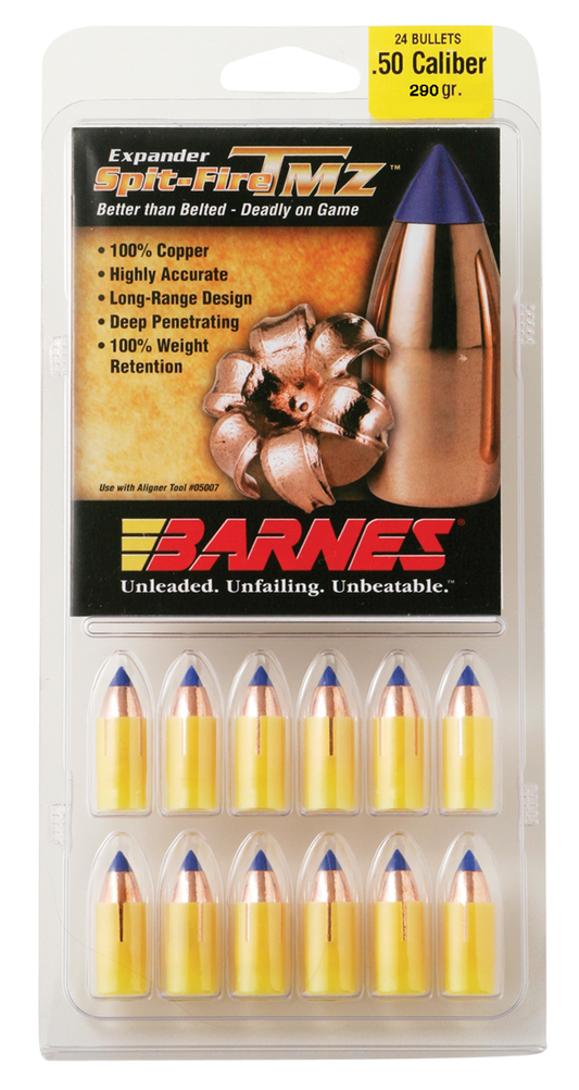 Barnes Bullets Spit-fire Tmz, Brns 30604 .451 50c 290 Tmz Sptzf   24