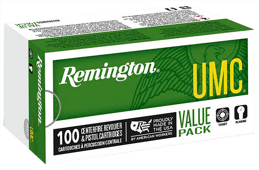 Remington Ammunition Umc, Rem 23753 L9mm1b   Umc 9mm Vp      115jhp    100/6