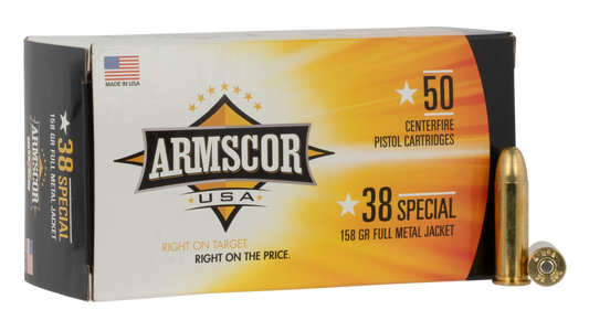 Armscor Pistol, Arms Fac3817n         38sp     158 Fmj       50/20