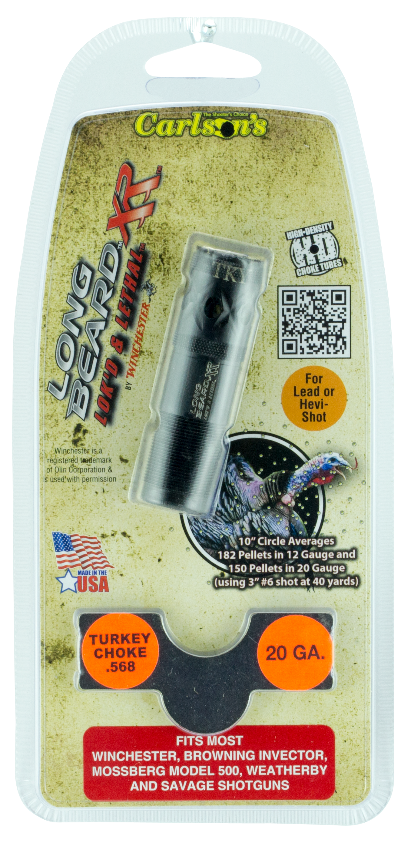 Carlsons Long Beard Turkey, Carl 70105 Lb Ported Tky 20g Win Choke Inv