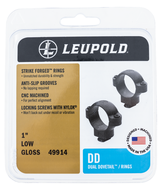 Leupold Dual Dovetail, Leu 52234  Dd 30mm Rings Sup High   Mt