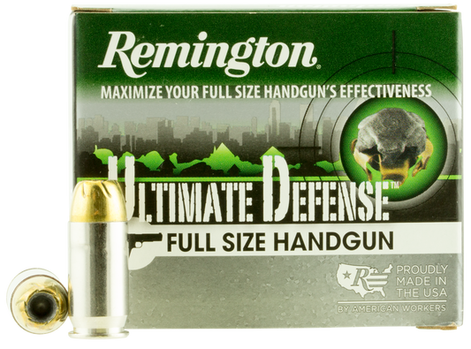 Remington Ammunition Ultimate Defense, Rem 28971 Hd45apa   Ultd 45        185bjhp   20/25
