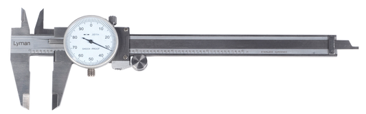 Lyman Dail Caliper, Lym 7832212 Stainless Caliper