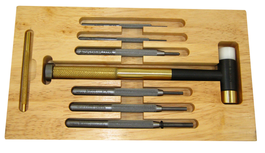 Lyman Deluxe, Lym 7031298 Deluxe Hammer/punch Kit