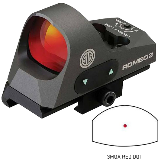 Sig Sauer Electro-optics Romeo3, Sig Sor31002  Romeo3  1x25  M1913  3moa