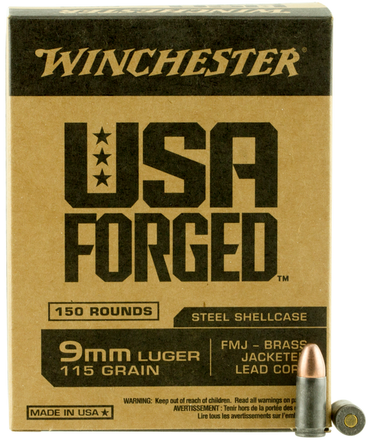 Winchester Ammo Usa, Win Win9s     9mm        115 Fmj Stl Cs     150/05