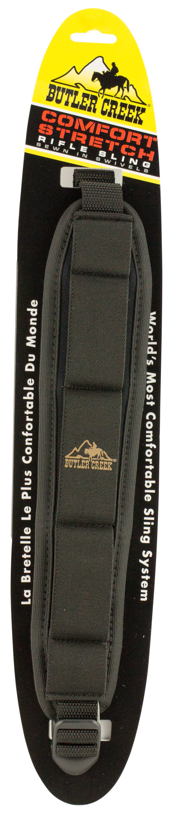 Butler Creek Comfort Stretch, Btlr 81013     Rifle Sling Blk       W/sw