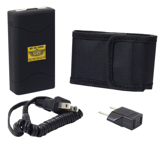 Uzi Accessories Stun Gun, Camp Uzisg1500    Uzi Stun Gun 1.5m Volt