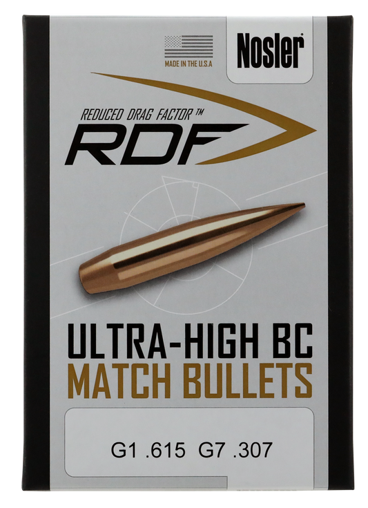 Nosler Rdf, Nos 54722 Rdf Match 6.5mm 130 Hpbt  500
