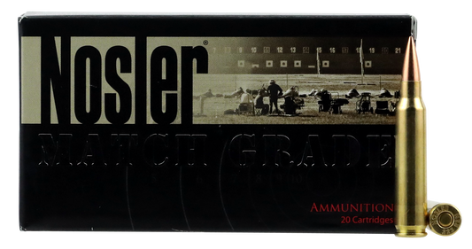 Nosler Match Grade, Nos 60130        223      70 Rdf Hpbt        20/40