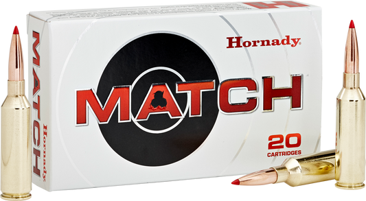 Hornady Match, Horn 81620  Match 6.5 Prc  147 Eld-m         20/10