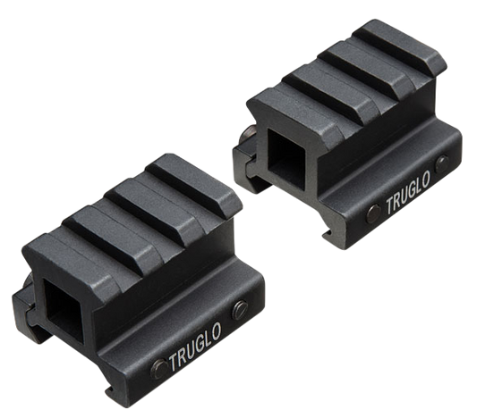 Truglo Riser Mount, Tru Tg-8982b     Riser Mnt Pict 3/4  2-pc