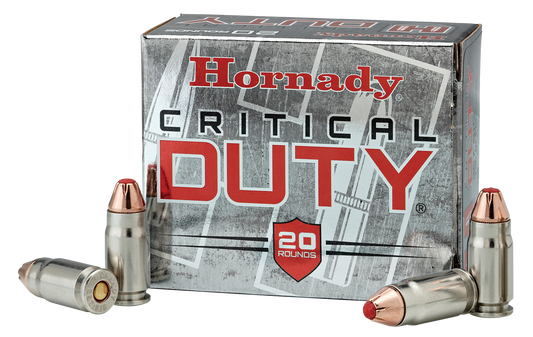 Hornady Critical Duty, Horn 90216  Crit Duty  9mm 124 Flxlck        25/10