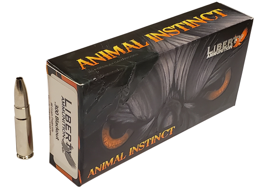 Liberty Ammunition Animal Instinct, Liberty La-ha-c-300-044    300bo  96g        20/50