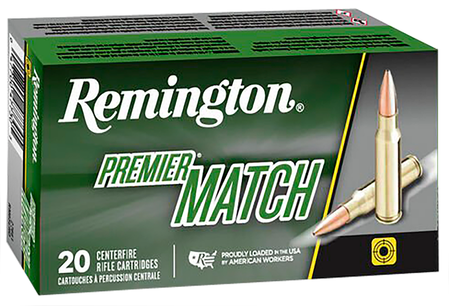 Remington Ammunition Premier, Rem 21486 Rm308w8   Matchking 175 Bthp       20/10