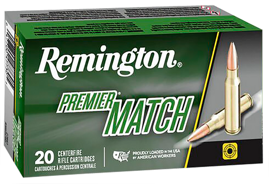 Remington Ammunition Premier, Rem 21486 Rm308w8   Matchking 175 Bthp       20/10