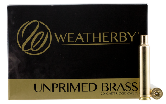 Weatherby Unprimed Cases, Wthby Brass653  Up Brass 6.5-300 Wby