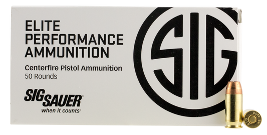 Sig Sauer Elite V-crown, Sig E45ap1-50     45      200 Jhp Vcrwn      50/10