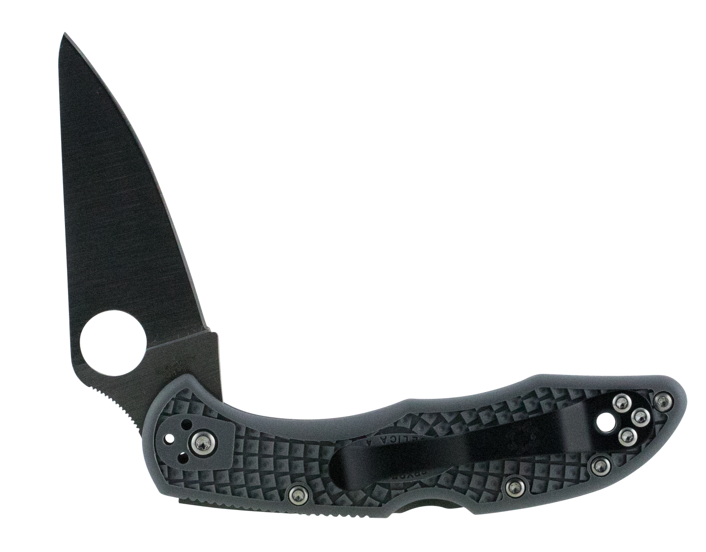 Spyderco Delica 4, Spy C11fpgy    Delica Flt Grd Gry     Pln