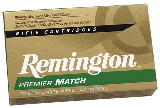 Remington Ammunition Premier, Rem 22106 R223r6  223       62 Hp Mtc        20/10
