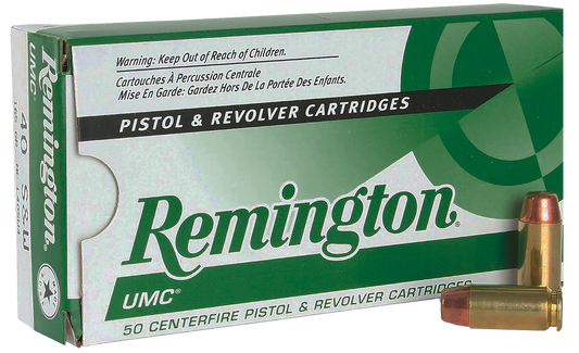 Remington Ammunition Umc, Rem 23746 L40sw4    Umc 40s        165mc     50/10