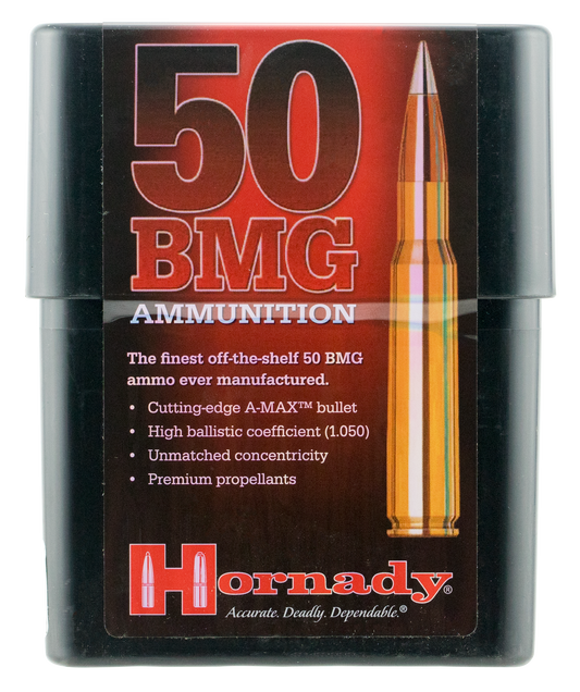 Hornady Match, Horn 8270   50 Bmg  750 Amax                 10/10