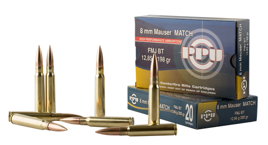 Ppu Metric Rifle, Ppu Pp8f        8mmmau      198 Fmj          20/10