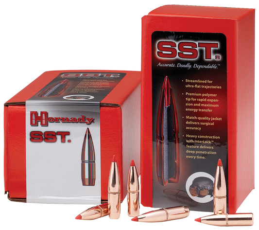 Hornady Sst, Horn 26302  Bull .264 140 Sst               100/15