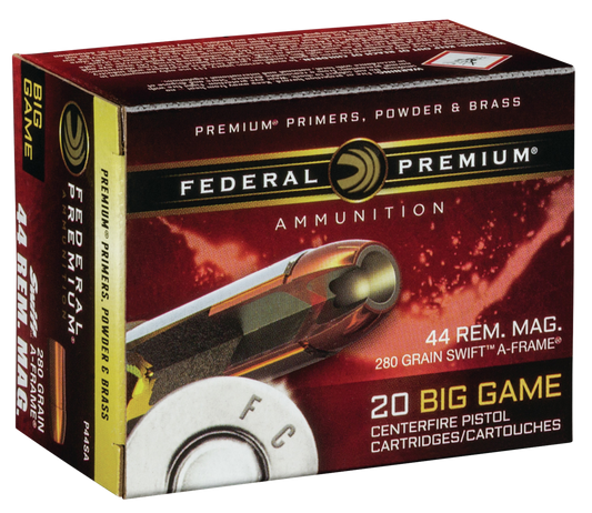Federal Premium, Fed P44sa        44mg      280 Swafr         20/10
