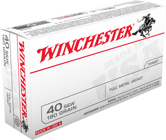 Winchester Ammo Usa, Win Q4238     40s        180 Fmj             50/10