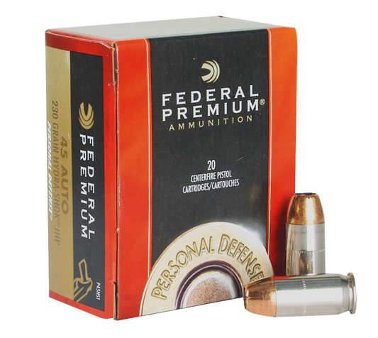 Federal Premium, Fed P45hs1       45        230 Hshk          20/25