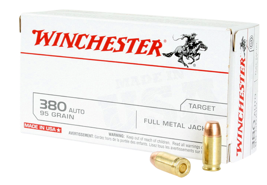 Winchester Ammo Usa, Win Q4206     380         95 Fmj             50/10