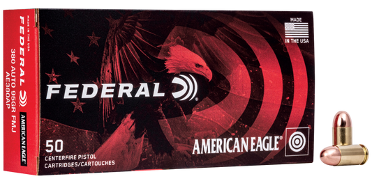 Federal American Eagle, Fed Ae380ap      380        95 Mc            50/20