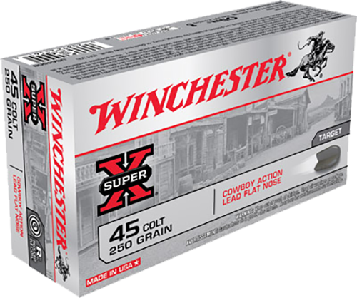 Winchester Ammo Super X, Win Usa45cb   45cl       250 Ld Cowboy       50/10