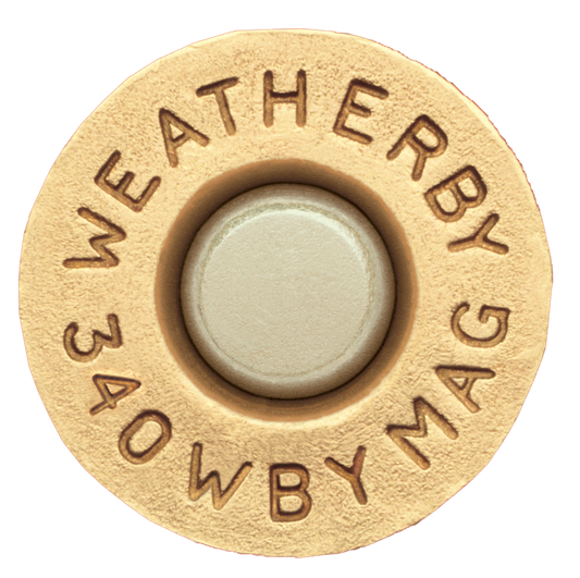 Weatherby Unprimed Cases, Wthby Brass340  Up Brass 340wby    20