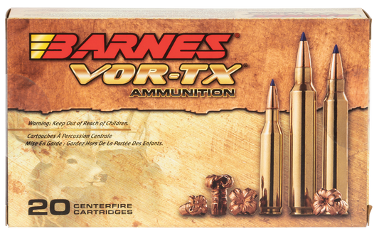 Barnes Bullets Vor-tx, Brns 21526 Bb7mm1      7mmrem    140 Ttsx Bt 20/10