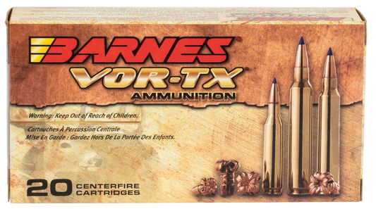 Barnes Bullets Vor-tx, Brns 21541 Bb308w2     308       168 Ttsx Bt 20/10